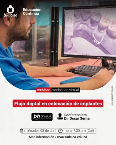 WEBINAR: Flujo digital en colocación de implantes