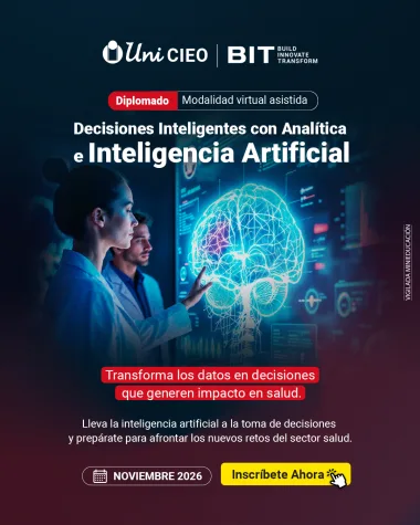 DIAI — Diplomado en Decisiones Inteligentes con Analítica e Inteligencia Artificial (aplicado a Salud)