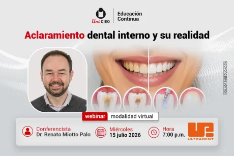 WEBINAR: Aclaramiento dental interno y su realidad