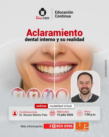 WEBINAR: Aclaramiento dental interno y su realidad