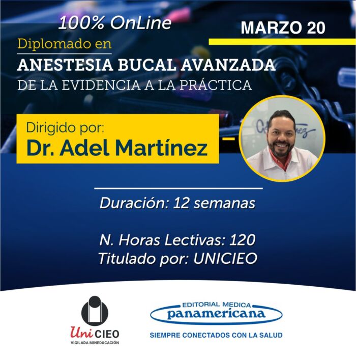 Diplomado en anestesia bucal avanzada