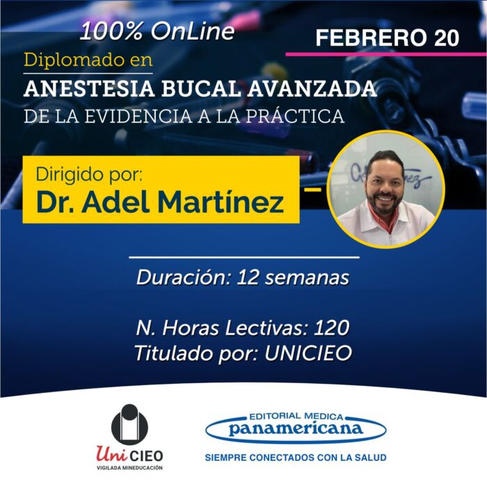 Diplomado en anestesia bucal avanzada