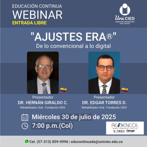 Webinar - "AJUSTES ERA®" De lo convencional a lo digital