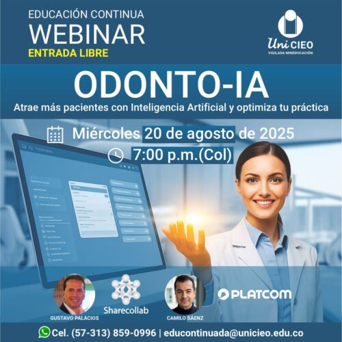 Webinar - ODONTO-IA - Atrae más pacientes con Inteligencia Artificial y optimiza tu práctica