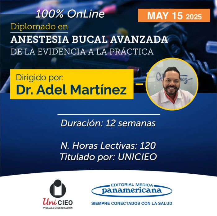 Diplomado en anestesia bucal avanzada