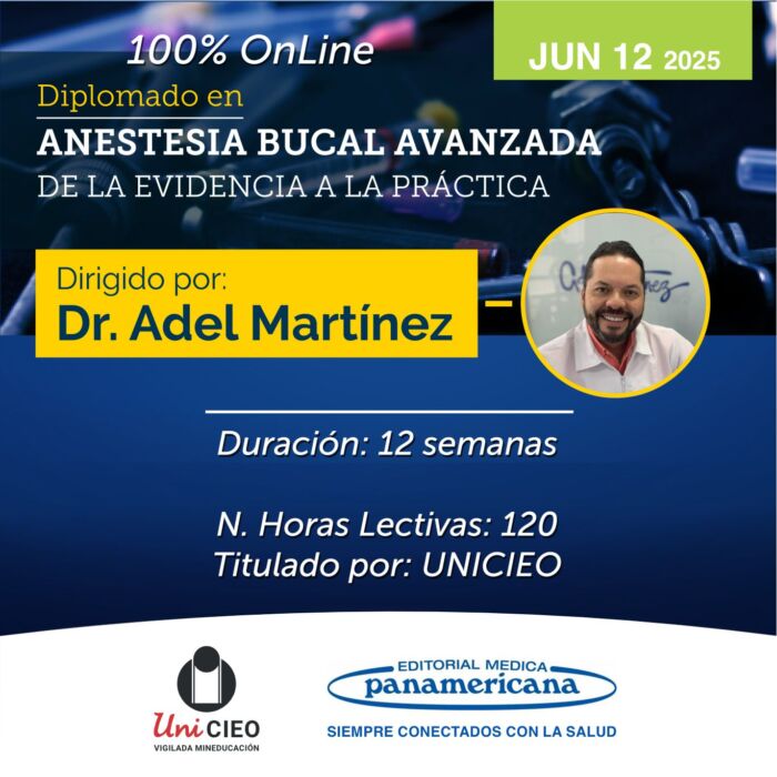 Diplomado en anestesia bucal avanzada