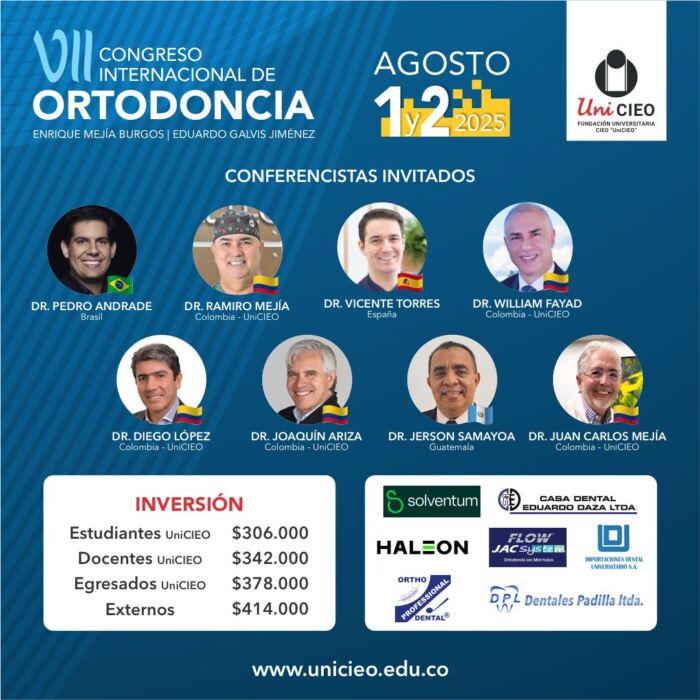 VII Congreso Internacional de Ortodoncia - Enrique Mejía Burgos - Eduardo Galvis Jiménez