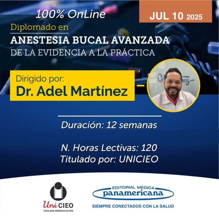 Diplomado en anestesia bucal avanzada