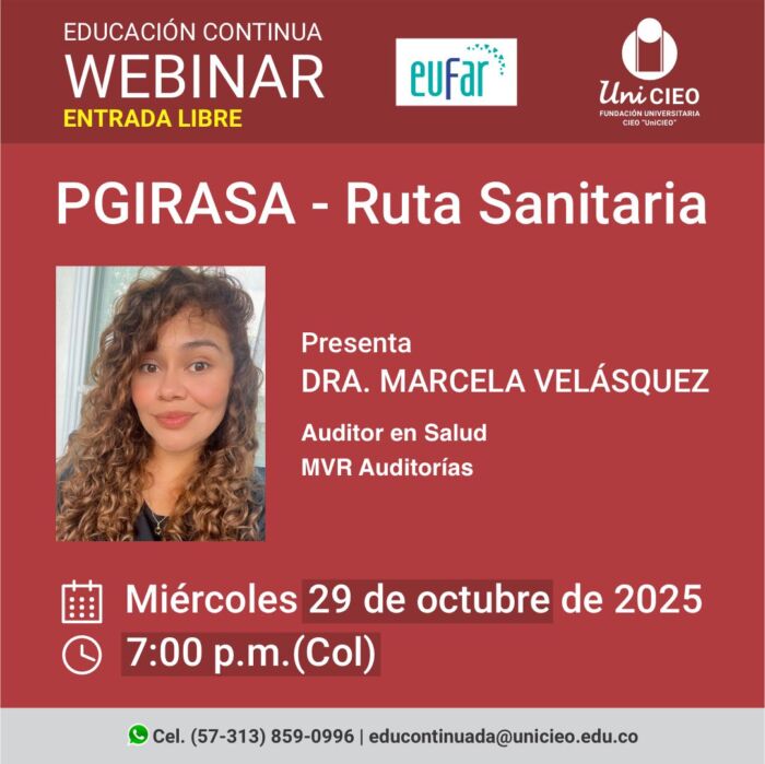 Webinar - PGIRASA - Ruta Sanitaria