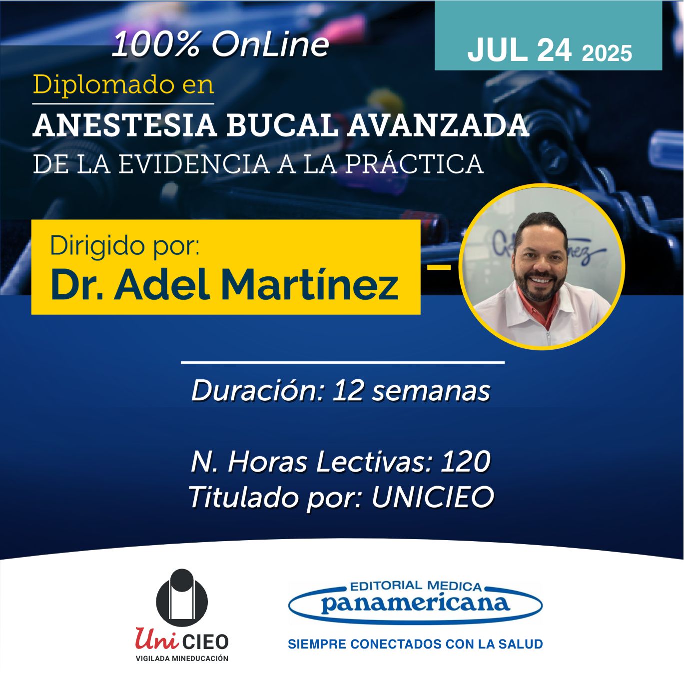 Diplomado en anestesia bucal avanzada