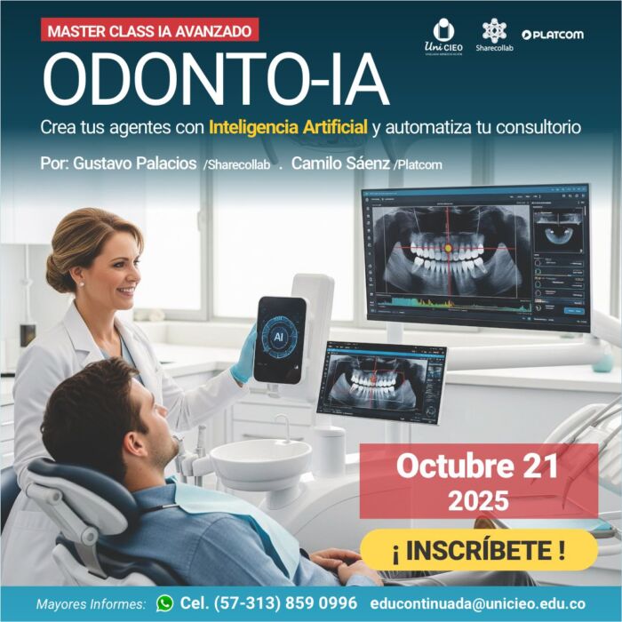 Master Class IA Avanzado - ODONTO-IA - Crea tus agentes con Inteligencia Artificial y automatiza tu consultorio